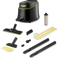 Kärcher Nettoyeur vapeur 1.513-436.0, modèle cylindrique, 1 L, 1900 W, noir