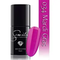 Semilac UV Hybrid Tropical Drinks vernis à ongles gel teinte 034 Mardi Gras 7 ml