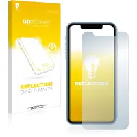 Upscreen Reflection Shield Protection Mat (Apple iPhone XR), Téléphone portable : film de protection, Gris