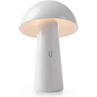 Newgarden Shitake - lampe de table - Ø16,5 x 25,5 cm - 7,5W LED inclus - IP44 - blanc