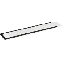 Durable Porte-étiquette magnétique Profil en C l. 200 x H 40 mm, étiquettes à insérer incluses, 50 p. + 51 étiquettes