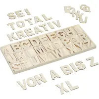 Relaxdays Lettres bois