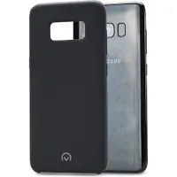 Mobilize Étui en silicone solide (Samsung Galaxy S8), Coque pour téléphone portable, Noir
