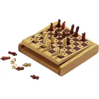 Philos Reis Mini-champ d'échecs 12 mm, hauteur de roi 23 mm