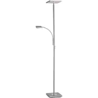 Leuchtendirekt Lampadaire LED avec bras de lecture flexible et variateur tactile