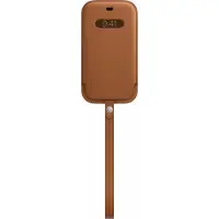 Apple iPhone 12 (Pro) Housse Cuir avec MagSafe Havane