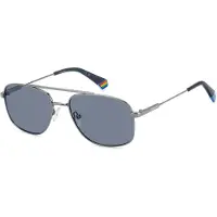 Polaroid Pld6235sx56v8 56/17/145 Polarized Sunglasses Argenté Grey/CAT3 Homme