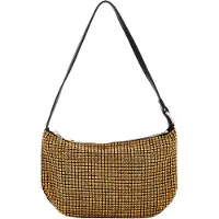 NAEMI Sac bandoulière or / noir