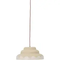 Bloomingville Lampe à suspension Lacya naturel