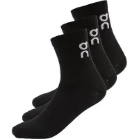 ON Logo Sock Crew Unisexe - Chaussettes, Noir - Taille 39 - 42 - Coton