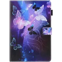 Cover-Discount iPad 2022 (10.Gen) - Housse Papillon violet (Apple iPad 2022 (10e génération)), Étui pour tablette, Violet