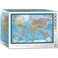Eurographics Carte du Monde