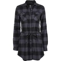 Brandit Lucy Sleeveless Shirt Bleu,Noir S Femme