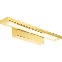 Toolight Applique Murale Led APP836-1W Flat 40cm Gold