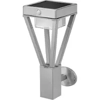 Ledvance Applique et plafonnier LED : pour mur, ENDURA STYLE SOLAR BOUQUET / 6 W, 3 V, blanc chaud, 3000 K, matériau du boîtier : aluminium, IP44
