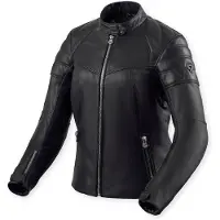REV'IT! London Leather Jacket Noir 42 Femme