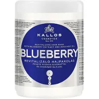 Kallos KJMN Masque capillaire à l'extrait de myrtille et à l'huile d'avocat, 1000 ml