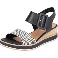 Remonte Sandales anthracite / noir / blanc