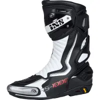 IXS RS-1000 Black White Motorcycle Boots Taille 41