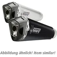 MIVV Delta Race Suzuki Gsx-r 125/gsx-s 125 2017-20 S.055.ldrb Homologated Full Line System Argenté Homologated
