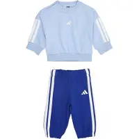 Adidas Essentials 3 Stripes Joggers Set Bleu 0-3 Months Enfants