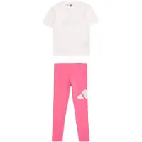 Adidas Ensembles de survêtement JC7524 filles - Blanc - 4 / 5 ans