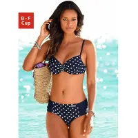 LASCANA Bikini bleu marine / bleu clair