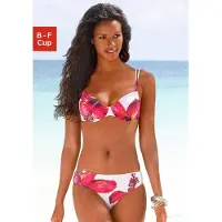 LASCANA Bikini rouge clair / blanc