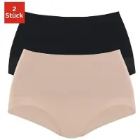 Petite fleur Slip scultant nude / noir