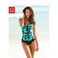 Petite fleur Maillot de bain turquoise / noir