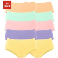 Petite fleur Slip bleu pastel / jaune pastel / vert pastel / violet pastel / orange pastel / rose pastel
