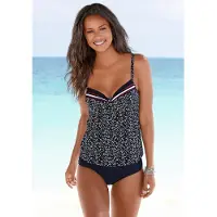 LASCANA Bas de bikini 'Minimal' bleu nuit