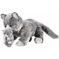 Heunec - 284173 - Peluche - Softissimo Classics - Chat Avec Bébé