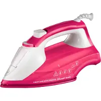 Russell Hobbs 26480-56 fer à repasser Fer à repasser à sec ou à vapeur Semelle en céramique Rouge, Blanc