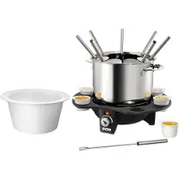 Unold 48645 Elegance Chocolate Fountain Argenté One Size / EU Plug 220V