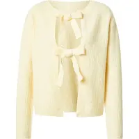 Pieces Cardigan 'PCSilly' jaune pastel