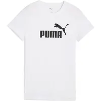 Puma T-shirt fonctionnel 'Ess No. 1' noir / blanc