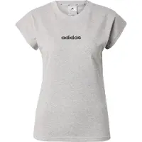 Adidas T-shirt fonctionnel 'Essentials' gris chiné / noir