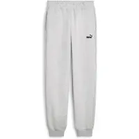 Puma Pantalon de sport 'Ess No. 1' gris clair / noir