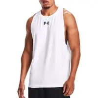 Under Armour Baseline Cotton Sleeveless T-shirt Blanc S Homme