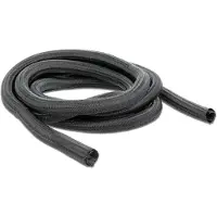 DeLOCK Geflechtschlauch selbstschließend 2 m x 25 mm schwarz