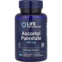 Life Extension , Palmitate d'Ascorbyle, 500 mg, 100 Capsules Végétariennes
