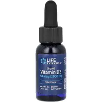 Grassberg , Vitamine D3 Liquide, Menthe, 1 fl oz (29,57 ml)