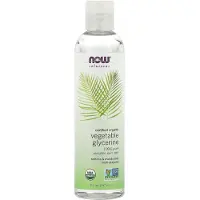 Now Huile de glyc rine v g tale biologique Solutions 100 % pure, adoucissante et hydratante, soin multi-usages pour la peau, 227 g