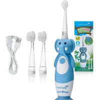 Brush-Baby WildOnes WildOne brosse à dents électrique + 2 têtes de rechange pour enfant Elephant 1 pcs