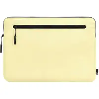 Incase Housse compacte en nylon avec étiquette Zip pour MacBook Pro (13" 2022-2012) et MacBook Air ( (13"), Sac pour notebook, Jaune