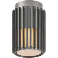 Nordlux Luminaire d'extérieur durable Aludra IP54, Variante : Ø 124 x 188 mm, E27, 15 W, anthracite