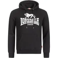 Lonsdale Sweat-shirt 'Fremington' noir / blanc
