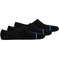 Stance Chaussettes de sport bleu clair / noir