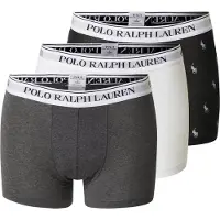 Ralph Lauren Boxers 'CLSSIC' gris / gris foncé / noir / blanc